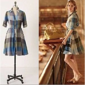 Anthropologie Moulinette Soeurs Reed Shirtdress